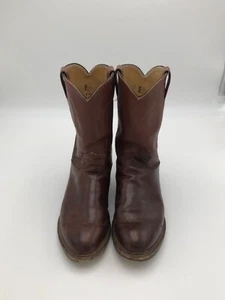 Botas Justin 8.5 EE Rojo Profundo/Marrón Estilo 3151 - Imagen 1 de 5