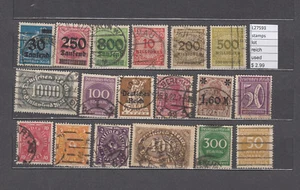 STAMPS LOT GERMANY REICH USED  (L27593) - Picture 1 of 1
