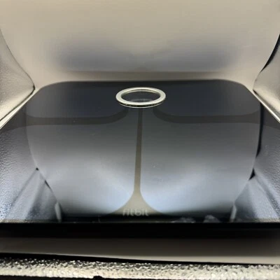 Báscula inteligente Fitbit Aria FB201B Wi-Fi negra, funciona muy bien Foto 1 de 4