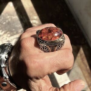 Anker Luxus 925 Sterlingsilber Zultania Farbe Wechsler Stein Herren Damen Ring