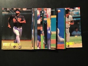 1996 FLEER Baseball TIFFANY GLOSSY Parallel Insert You Choose ONE Card 