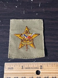 Vintage Boy Scouts Star Scout Rank Patch - Picture 1 of 2