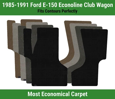 Alfombrillas delanteras Lloyd Velourtex para Ford E-150 Econoline Club Wagon 85-91  Foto 1 de 4