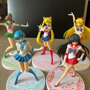 Set of 5 Girls Memories Sailor Moon Figure Mars Venus Mercury Jupiter - Picture 1 of 7