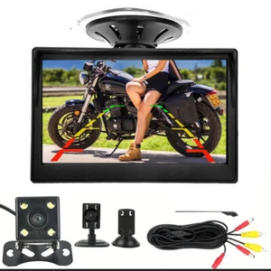 Backup Camera Car Rear View HD Parking System Night Vision 5" HD Reverse Monitor - Picture 1 of 11