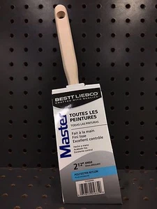 Nuevo Bestt Liebco 552566400 Master 2,5 pulgadas marco angular nailon poli cepillo de pintura - Imagen 1 de 2