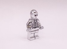 Lego Chrome Silver Star Wars C-3PO SW 30th Anniversary Edition New!!