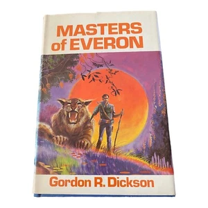 Masters of Everon Gordon R. Dickson 1979 Nelson Doubleday dust jacket hc book - Picture 1 of 2
