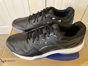 Asics Gel Dedicate 7 Men's Tennis Pickle Ball Shoes Black Gunmetal New Size 11 - Picture 1 of 12