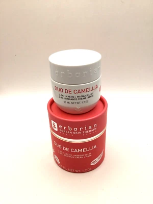 Erborian - Duo De Camellia 霜 + 面膜 - 50 毫升 / 1.7 盎司 — 第 1/3 张图片