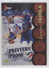 1995 Classic 5 Sport Blue Printers Proof /795 Jarome Iginla #132 HOF