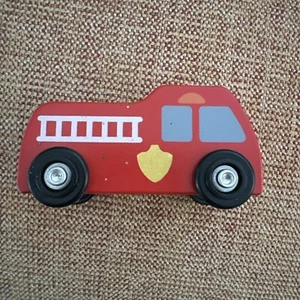 Melissa & Doug Wooden Town  Kids Toy Fire Truck Replacement Piece - Picture 1 of 3