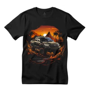 Retro Tacoma schwarzes T-Shirt: Revive the Classic Offroad Legend - Bild 1 von 4