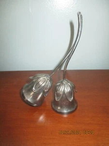 Fine Danish Sterling Silver Double Dinner Bell - Picture 1 of 4
