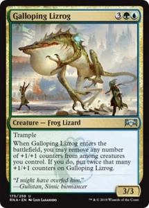GALLOPING LIZROG ~mtg NM-M Ravnica Allegiance Unc x4 - Picture 1 of 1