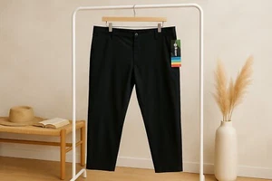 Pantalones de golf Pro Tour para hombre 42x30 CoolPlay cómodos cintura elástica al aire libre - Imagen 1 de 11