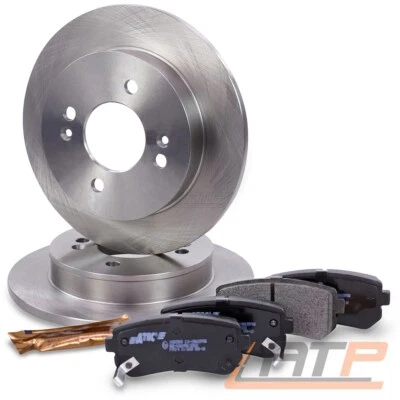 BESTPRICE BREMSSCHEIBEN VOLL Ø234 + BREMSBELÄGE HINTEN FÜR KIA PICANTO BJ 04-11