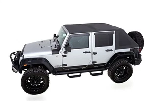 Rampage 139835 Trailview Frameless Soft Top Fits 07-18 Wrangler (JK) - Picture 1 of 3