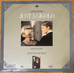 JUST A GIGOLO (1978) David Bowie CLV LASERDISC Former Rental