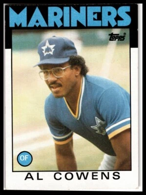 1986 Topps #92 Al Cowens - Image 1 of 2