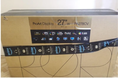 ASUS ProArt PA278CV 27" QHD IPS Monitor 75Hz USB-C HDR Adaptive-Sync RGB - New - Image 1 of 2