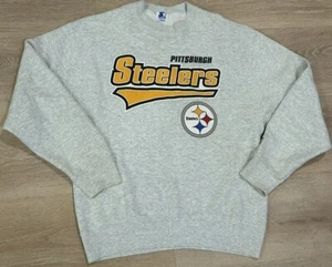 Vintage Pittsburgh Steelers Starter Sweatshirt Large 1990s NFL Football AFC  - Picture 1 of 7