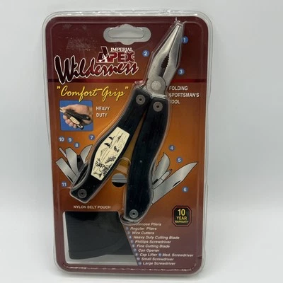 Imperial Apex Wilderness Folding Sportsman's Tool Comfort Grip Belt Pouch NOS - Image 1 of 4