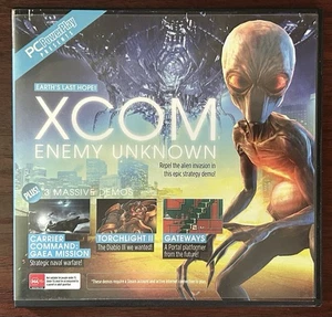 PC Powerplay Presents; XCom Enemy Unknown PC Game + 3 Game Demo’s (2012- Raro) - Imagen 1 de 14