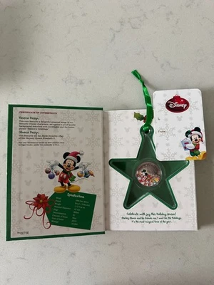 2015 1$ Niue Coin Mickey Season’s Greetings Ornament 1/2 oz Proof Silver New - Image 1 of 3