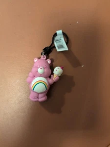 Care Bears Figural Bag Clip Series 2 - Cheer Bear With Ice Cream - Picture 1 of 1