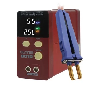 801D Multi-Functional Flat Weld/Butt Weld Dual-Purpose Handheld Mini Spot Welder - Picture 1 of 14