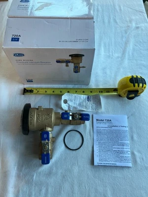 Zurn Wilkins 34-720A 3/4" 720A Pressure Vacuum Breaker Assembly 150psi - Image 1 of 4
