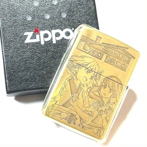 ZIPPOOilLighterAnime nspiredCafeGirlsCharacterDuoDesignRare Collectible Japan JP - Picture 1 of 2