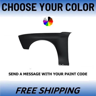 NUEVO guardabarros delantero pintado del lado del conductor para Dodge Challenger 2008-2023 Foto 1 de 4