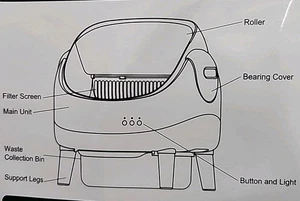 NUOVO Cat Litler Box Automatico, Controllo Smart Wifi, Sensori di Peso a Infrarossi - Foto 1 di 6
