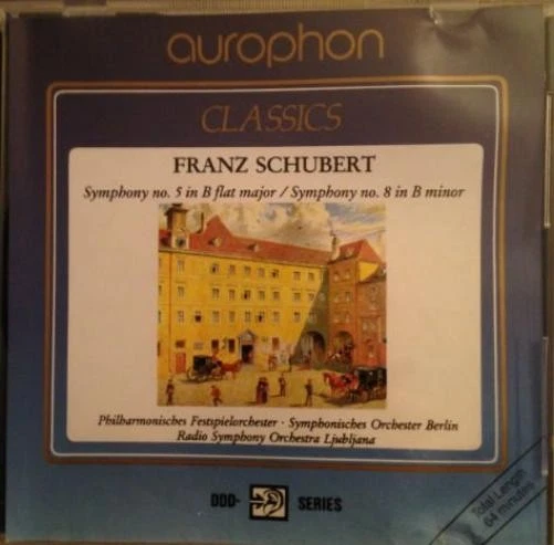 Unknown Artist Franz Schubert - Sinfonie Nr.5 , Sinfonie Nr.8 (CD) - Bild 1 von 1