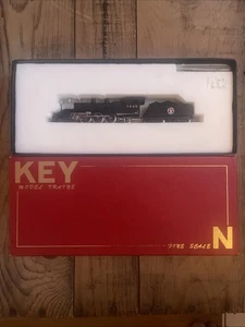 N MESSING MODELL - SCHLÜSSEL GN GREAT NORTHERN H-4 4-6-2 #1445 F/P MADE IN JAPAN - Bild 1 von 5