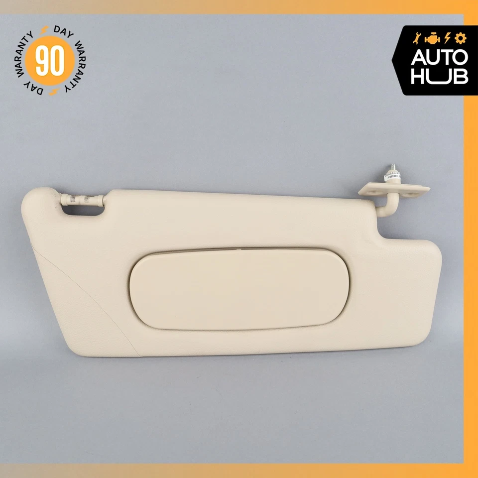 03-06 Mercedes R230 SL500 SL55 AMG lado derecho pasajero parasol parasol OEM Foto 1 de 4