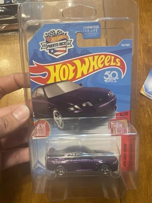 VERY RARE Hot Wheels NISSAN SKYLINE GT-R R33 Puerto Rico Sticker Variation Card - Image 1 of 3
