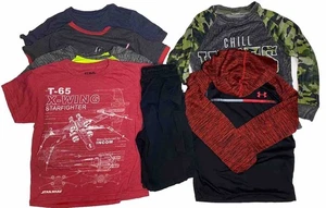 LOTE DE ROPA PARA NIÑOS 7 PIEZAS Regreso a la Escuela Talla Pequeña 5-7 Under Armour Nike Disney - Imagen 1 de 24