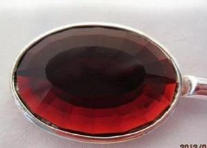 Purse hanger - Red Oval rhinestone NEW - Picture 1 of 2