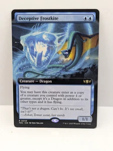 Tarkir: Dragonstorm - Deceptive Frostkite - Creature - Borderless -  Tdc 059 - - Picture 1 of 2