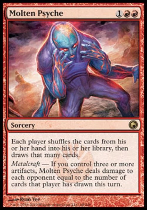 Molten Psyche -Foil Light Play MTG Scars of Mirrodin - Image 1 of 1