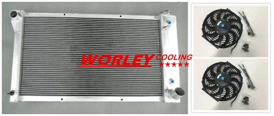 NJ-3 ROW Aluminum RADIATOR & FAN FOR 1968-1972 GMC C15/C1500 Suburban 69 70 71 — 第 1/4 张图片