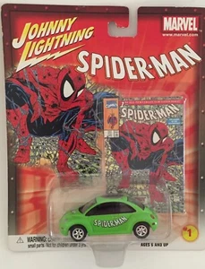 JOHNNY LIGHTNING SPIDERMAN # 1 Spider-Man 98 VW NIP Mini Cover Comic Nuff Said! - Picture 1 of 7