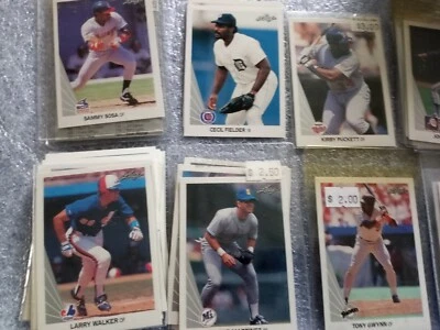 1990 Leaf Baseball Singles You Pick Your Cards - Image 1 of 2
