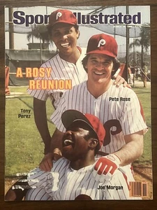 Pete Rose Sports Illustrated March 14 1983 Phillies Perez Morgan - Picture 1 of 2