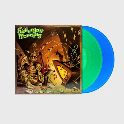 Saturday Morning Cartoons – RSD Black Friday 2019 Green/Blue Vinyl 2 x LP Foto 1 de 4