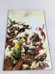 MIGHTY MORPHIN POWER RANGERS TEENAGE MUTANT NINJA TURTLES #1 EASTMAN VARIANT IDW - Bild 1 von 10