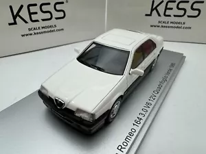 KESS 1/43 ALFA ROMEO 164 3.0 V6 12V QUADRIFOGLIO VERDE 1990 BIANCO 788 - Foto 1 di 8